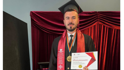 Luca Hotima, Șef de promoție T.O.P. 2026: „Am învățat că între cer și pământ există o scară nevăzută, iar omul urcă pe ea nu prin putere, ci prin iubire, prin răbdare și prin jertfă”