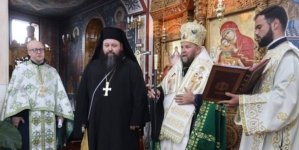 Părintele Gurie Bocicorec a fost instalat ca stareț al Mănăstirii Ruscova