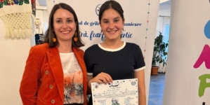 Elevă de la Colegiul „Gheorghe Șincai” Baia Mare, punctaj maxim la etapa națională a Concursului „Piatră, Foarfecă, Hârtie”