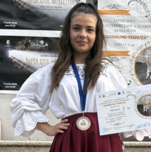 Cristina Maria Chircu de la Colegiul de Arte Baia Mare a obținut Premiul III la Concursul Național „Sigismund Toduță”