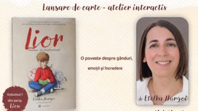 Primul volum din seria „Lior”, semnat de Etelka Hurgoi va fi lansat la Cărturești, Baia Mare