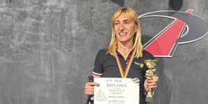Băimăreanca dr. Camelia Mureșan, pe prima treaptă a podiumului la Cupa Rotary la Karting de la Brașov
