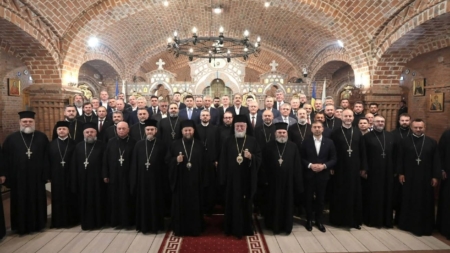 La Catedrala Episcopală „Sfânta Treime” din Baia Marea avut loc ședința de constituire a Adunării Eparhiale