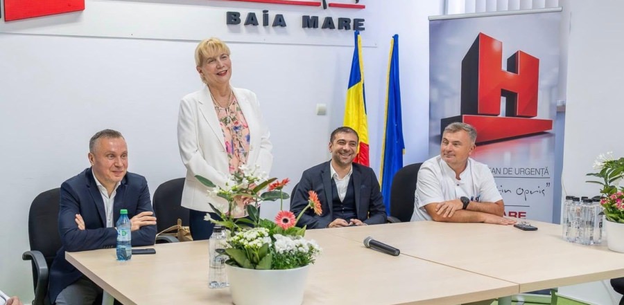 Parteneriat academic pentru sănătate: Delegația UMF Cluj-Napoca, în vizită oficială la Spitalul Județean din Baia Mare