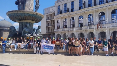 Elevi de gimnaziu ai Școlii Gimnaziale „Dr. Victor Babeș” Baia Mare participă la un schimb de experiență în Macedonia de Nord