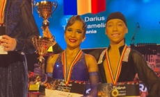 Perechea David Soponar și Izabella Bartha, bronz la Campionatul Național de 10 Dansuri de la Piatra Neamț