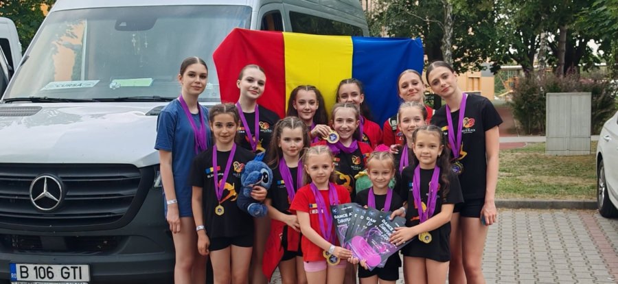 Performanțe extraordinare pentru CS Red&Black Dance Baia Mare la Campionatul European de Dans din Ungaria
