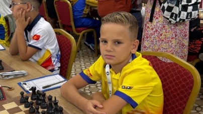 Matei Liga, sportiv în cadrul Academiei de Șah Maramureș, participă la Campionatul Mondial dedicat copiilor de 8, 10 și 12 ani
