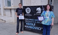 Sabo Edina Noemi de la Colegiul „Vasile Lucaciu” Baia Mare, premiul III și medalie de argint SSMR la la Concursul „Adolf Haimovici”
