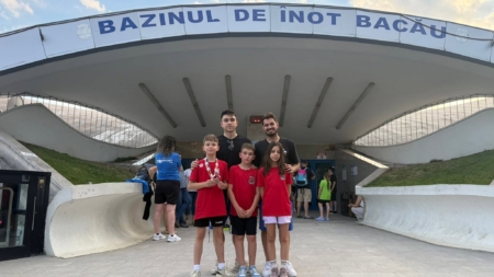 Secția de natație a CS Seini se întoarce cu cinci medalii de la Campionatul Național