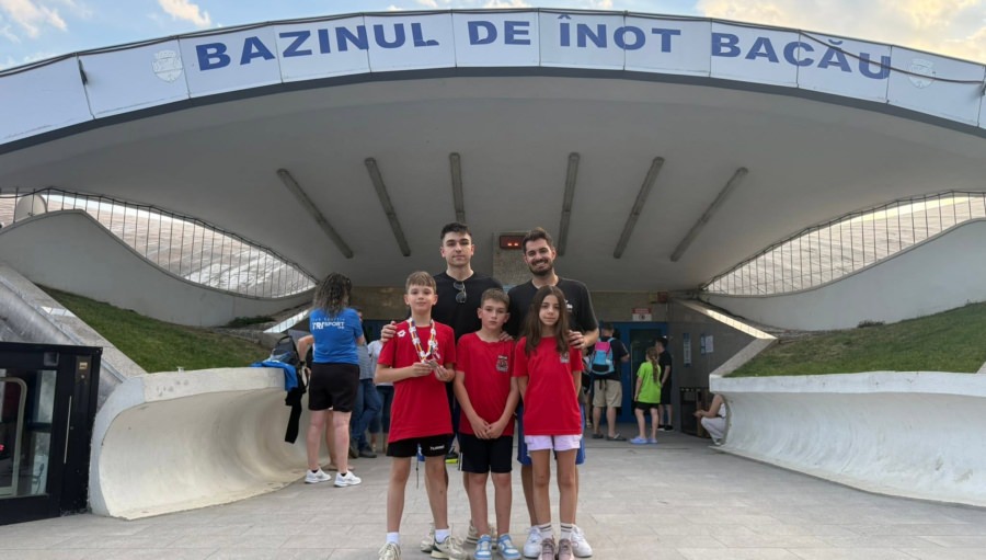 Secția de natație a CS Seini se întoarce cu cinci medalii de la Campionatul Național