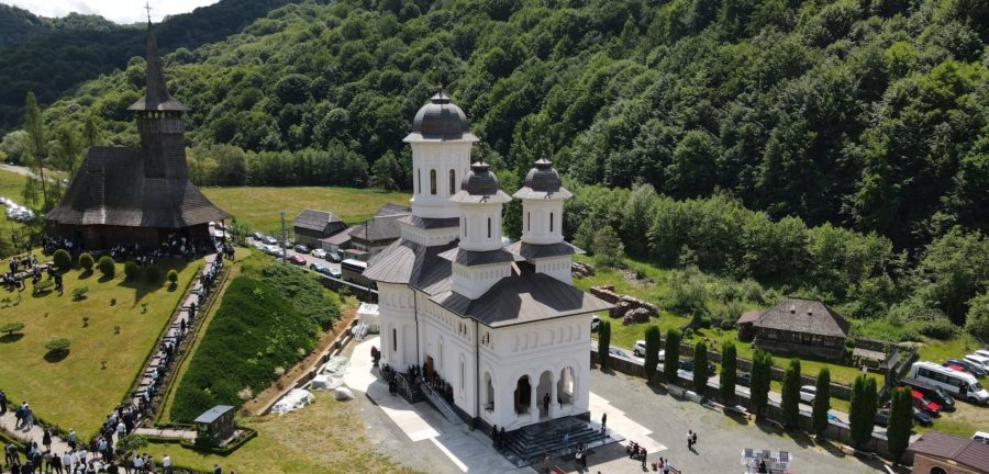 A fost hramul Mănăstirii Ruoaia din Țara Lăpușului