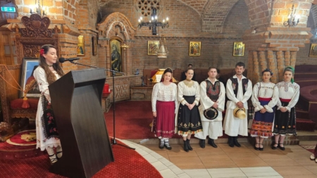 Ansamblul Folcloric Național „Transilvania”, prezent la dezbaterea „Maramureș – Țara celor 4 țări” de la Catedrala Episcopală