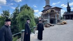 PS Părinte Iustin a vizitat Mănăstirea Rohia și șantierul noului Altar de vară