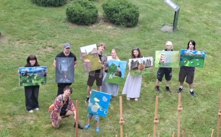 Experiență internațională la Colonia Pictorilor din Baia Mare: studenți din Varșovia, inițiați în conducerea instituțiilor culturale
