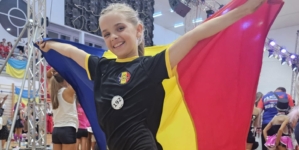 La nici 10 ani, băimăreanca Zeea Mațan impresionează la Campionatul Mondial de Fitness