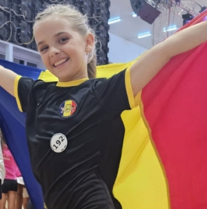 La nici 10 ani, băimăreanca Zeea Mațan impresionează la Campionatul Mondial de Fitness