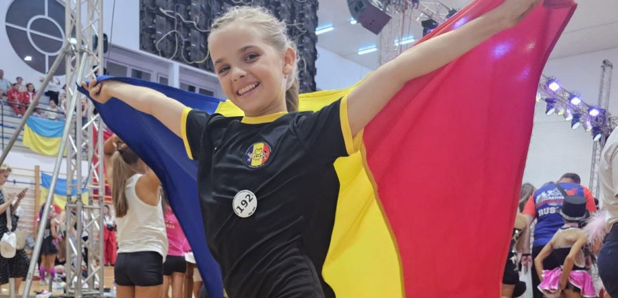 La nici 10 ani, băimăreanca Zeea Mațan impresionează la Campionatul Mondial de Fitness