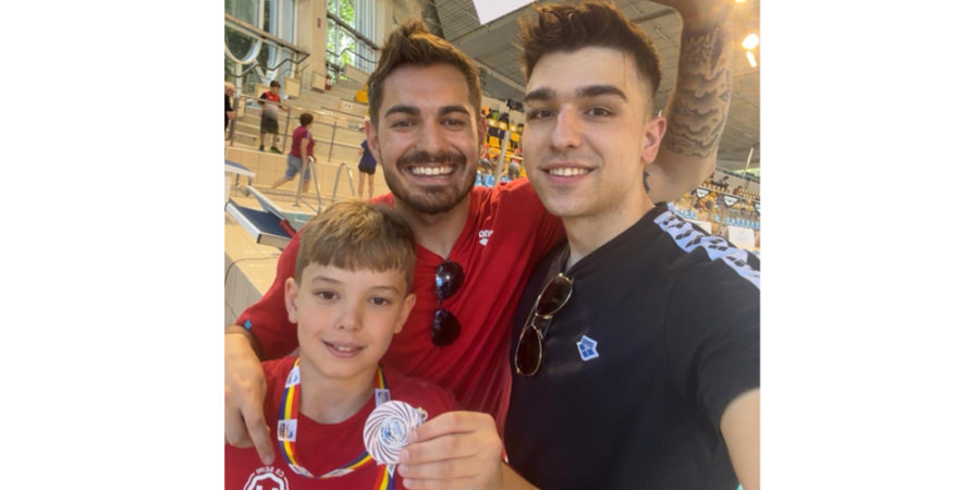 Erik Nagy aduce prima medalie pentru secția de natație a CS Seini la Campionatul Național