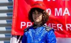 Micul pilot băimărean Eduard Orha, distins cu Premiul de Excelență după obținerea titlului de vicecampion național la karting școlar