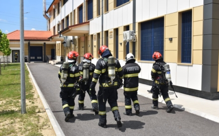 Exercițiu de simulare a unui incendiu la Penitenciarul Baia Mare