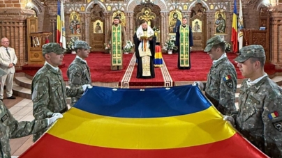 Ziua Drapelului Național a fost marcată în Baia Mare prin ceremonie religioasă și militară