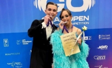 Clubul de dans sportiv „Shall We Dance” Baia Mare a încheiat sezonul competițional cu succes: Perechea Luca Aluaș-Hannah Gomboș a urcat pe podiumul internațional, în Austria