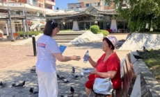 Puncte de hidratare și prim ajutor în Baia Mare, pentru combaterea efectelor caniculei