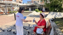 Puncte de hidratare și prim ajutor în Baia Mare, pentru combaterea efectelor caniculei