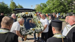 Icoana Maicii Domnului de la Rohia a ajuns pentru prima dată la Cluj-Napoca