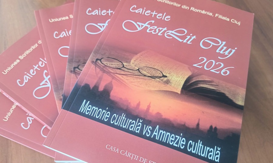 Trei scriitori maramureșeni, incluși în antologia „Memorie culturală vs Amnezie culturală” lansată la FestLit Cluj 2026