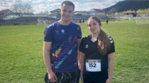 Atleții maramureșeni Marian David și Andreia Hryn, la finala Campionatului Național U18 de la Craiova