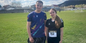 Atleții maramureșeni Marian David și Andreia Hryn, la finala Campionatului Național U18 de la Craiova