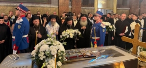 PS Timotei Sătmăreanul a slujit la slujba priveghiului Preasfințitului Emilian Crișanul