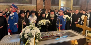 PS Timotei Sătmăreanul a slujit la slujba priveghiului Preasfințitului Emilian Crișanul
