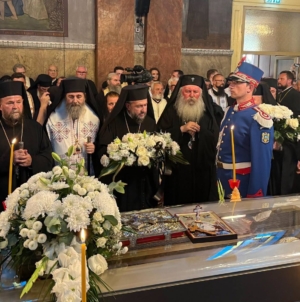 PS Timotei Sătmăreanul a slujit la slujba priveghiului Preasfințitului Emilian Crișanul