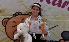 Violeta Diana Vele a cucerit Trofeul categoriei de vârstă în cadrul Festivalului „Ursulețul de Aur”