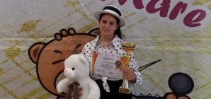 Violeta Diana Vele a cucerit Trofeul categoriei de vârstă în cadrul Festivalului „Ursulețul de Aur”
