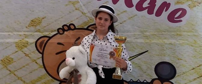 Violeta Diana Vele a cucerit Trofeul categoriei de vârstă în cadrul Festivalului „Ursulețul de Aur”