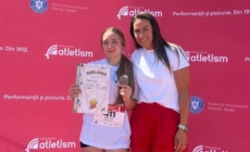 Atleta Andreia Hryn a cucerit medalia de bronz în proba de aruncarea suliței la Campionatul Național U18