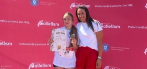 Atleta Andreia Hryn a cucerit medalia de bronz în proba de aruncarea suliței la Campionatul Național U18