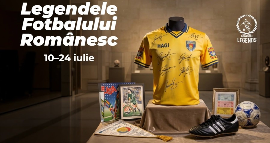 „Legendele Fotbalului Românesc”: expoziție și întâlnire inspirațională în Baia Mare