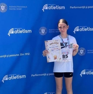 Băimăreanca Adda Maria Nemet, vicecampioană națională la triatlon U13
