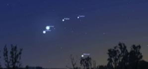 Fenomen rar pe cer: Venus și Jupiter apar „împreună” după apus