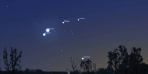 Fenomen rar pe cer: Venus și Jupiter apar „împreună” după apus