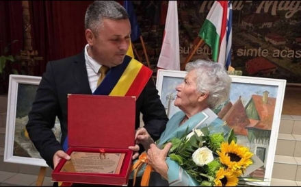 Moment cultural special la Tăuții-Măgherăuș: Rodica Balea, omagiată pentru contribuția sa artistică