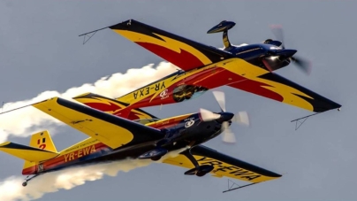 Spectacol aviatic la Baia Mare: Ziua Porților Deschise la Aeroclubul Teritorial „Alexandru Papana” Baia Mare