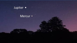 În această seară, Jupiter și Mercur oferă un spectacol rar pe cerul serii