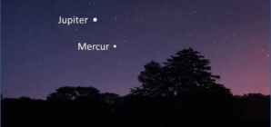 În această seară, Jupiter și Mercur oferă un spectacol rar pe cerul serii
