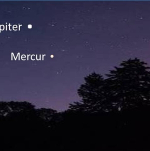 În această seară, Jupiter și Mercur oferă un spectacol rar pe cerul serii